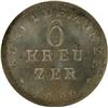 Image 2 : Hesse Darmstadt 6 Kreuzer 1820 NGC MS64