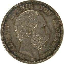 Saxony 2 Marks 1902E Death NGC MS-66