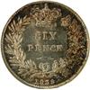 Image 2 : 6 Pence 1839 ANACS MS-63