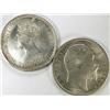 Image 1 : Florin 1853 and India Rupee 1903, Unc