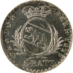 Bern 5 Batzen 1826 NGC MS-66