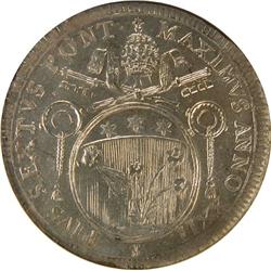 Vatican 60 Baiocchi 1796 NGC MS-64