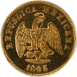 Peso 1903 Mo M PCGS MS-65