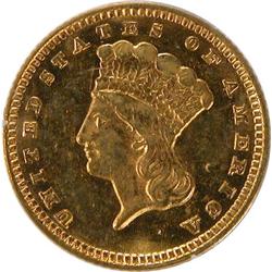 One Dollar 1874 PCGS MS-60