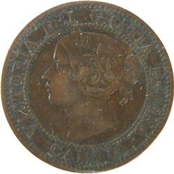 Canada Large Cent 1858 ICCS VF-30