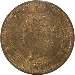 Canada Large Cent 1881H ICCS MS-62 RB