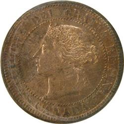 Canada Large Cent 1887 ICCS MS-60 RB
