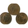 Image 1 : Large Cent 1896, 1898H and 1899, all AU