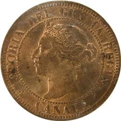 Canada Large Cent 1897 ICCS MS-64 RB