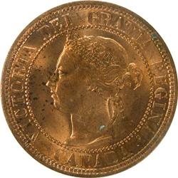 Canada Large Cent 1898H ICCS MS-62
