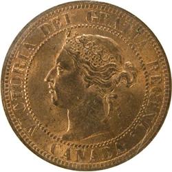 Canada Large Cent 1899 ICCS MS-63 Red