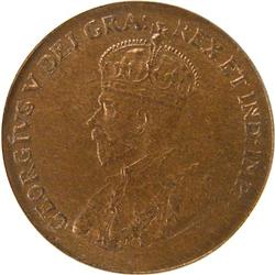 Canada One Cent 1923 PCGS  MS-63 Brown