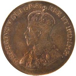 Canada One Cent 1925 PCGS SP-63 RB