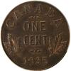 Image 2 : Canada One Cent 1925 PCGS SP-63 RB
