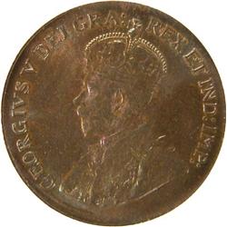 Canada One Cent 1929 ICG MS-65 Brown