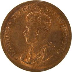 Canada One Cent 1929 ICCS MS-63 Red