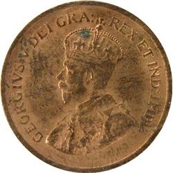 Canada One Cent 1932 ICCS MS-63 Red