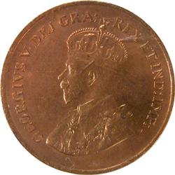 Canada One Cent 1933 ICCS MS-64 Red