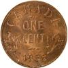 Image 2 : Canada One Cent 1933 ICCS MS-64 Red