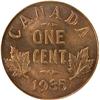 Image 2 : Canada One Cent 1935 PCGS MS-65 Red
