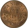 Image 2 : Canada One Cent 1935 ICCS MS-64 Red