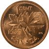 Image 2 : Canada One Cent 1937 ICCS MS-65 Red