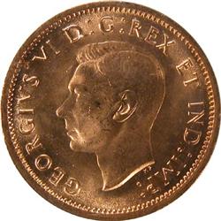 Canada One Cent 1938 ICCS MS-65 Red