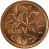 Image 2 : Canada One Cent 1938 ICCS MS-65 Red