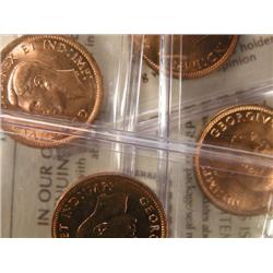 1938 1939 1940 1946 1947 ICCS MS-64 Red