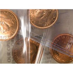 1938 1939 1940 1946 1947 ICCS MS-64 Red