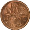 Image 2 : Canada One Cent 1942 ICCS MS-64 Red