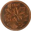 Image 2 : Canada One Cent 1945 ICCS MS-64 Red