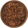 Image 2 : Canada One Cent 1946 ICCS MS-65 Red