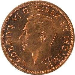 1947 Maple Leaf, Blunt 7 ICCS MS-64 Red