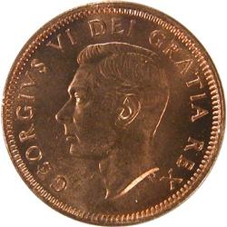 1948 A Off Denticles ICCS MS-64 Red