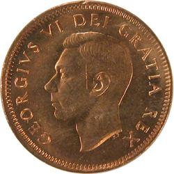 1949 A off Denticle ICCS MS-65 Red