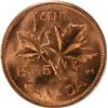 Image 2 : Canada Cent 1965 Type 4 ICCS MS-64 Red