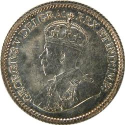 Canada Five Cents 1913 Choice Unc