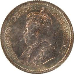 Canada Five Cents 1918 ICCS MS-64