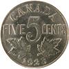Image 2 : Canada Five Cents 1923 ICCS MS-63