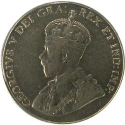 Canada Five Cents 1925 ANACS AU-55