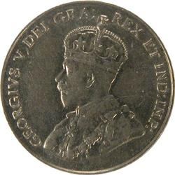 Canada Five Cents 1925 CCCS EF-45