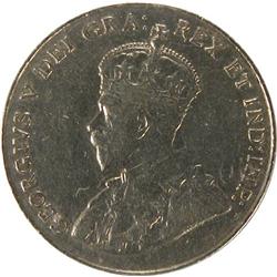 Canada Five Cents 1925 CCCS VF-30