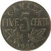 Image 2 : Canada Five Cents 1925 CCCS VF-30