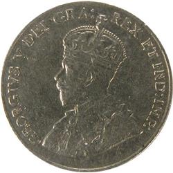 Canada Five Cents 1925 CCCS VF-30