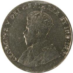 Canada Five Cents 1925 CCCS VF-20