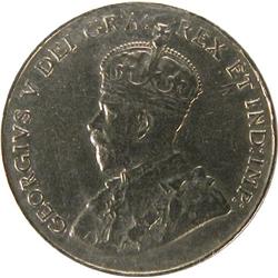 Canada Five Cents 1925 ICCS F-12