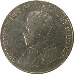 Canada Five Cents 1925 ICCS VG-10