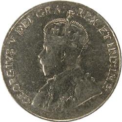 Canada Five Cents 1926 Far 6 CCCS EF-40