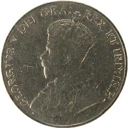 Canada Five Cents 1926 Far 6 CCCS VG-10